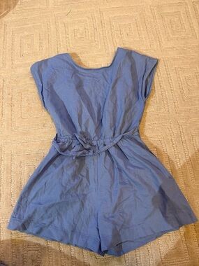 Zara Light Blue Button-Up Shirt